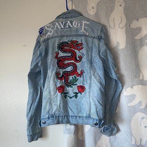 "Savage" Jean Jacket
